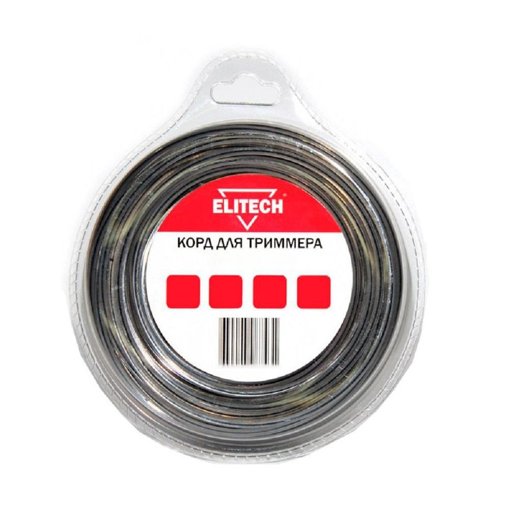 фото леска для триммеров elitech 0809.007100