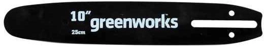 фото шина цепной пилы greenworks 29577