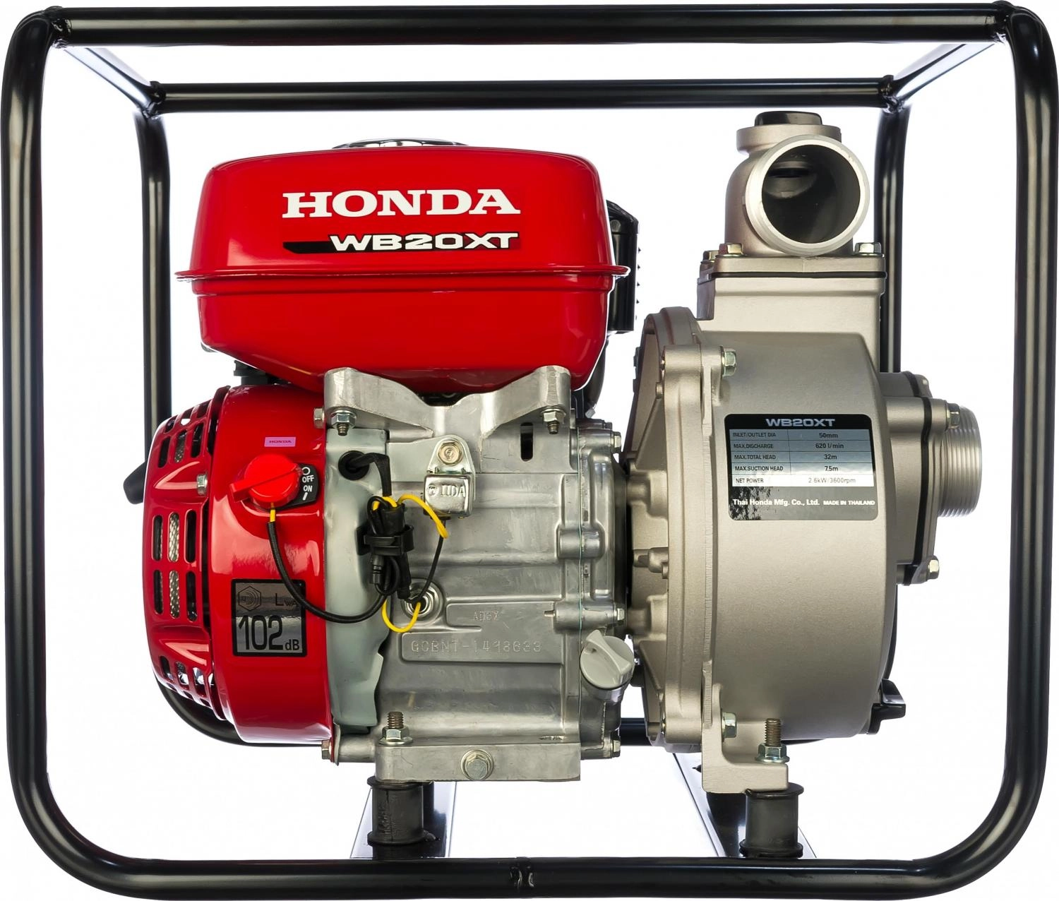 фото мотопомпа honda wb20xt4drx