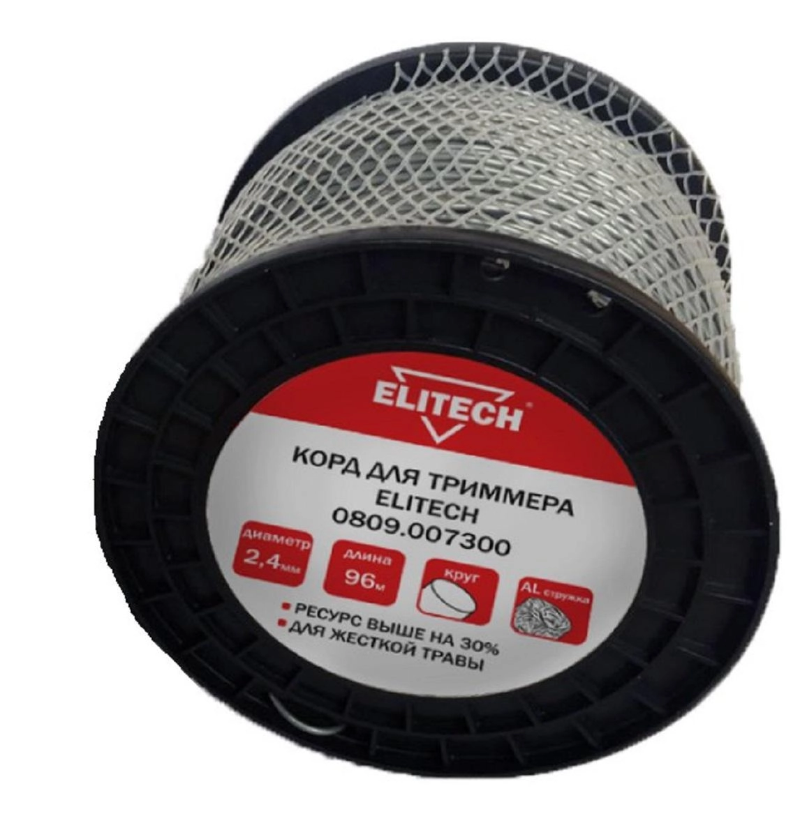фото леска для триммеров elitech 0809.007300