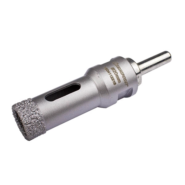 Коронка алмазная CHAMPION 20/66/М14 V-TECH керамика, керамогранит, гранит, мрамор