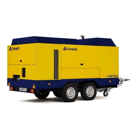 Передвижной дизельный винтовой компрессор COMPAIR C230TS-9