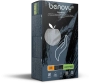 фото перчатки benovy™ нитриловые 3,5гр. (50 пар), черный