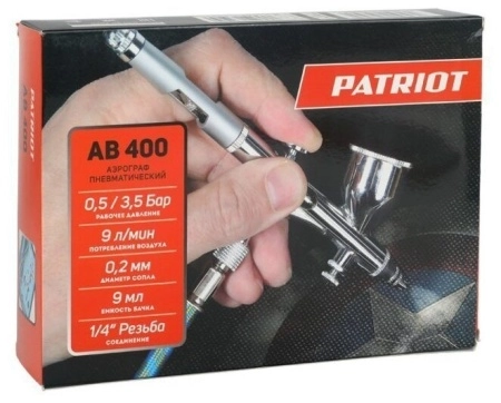 фото аэрограф patriot ab 400 (830902050)