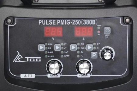 фото полуавтомат для сварки алюминия tss pulse pmig-250 (380в)