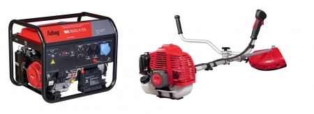 Набор FUBAG Бензиновый генератор BS 8500 A ES +Мотокоса FPT 52R (38713)