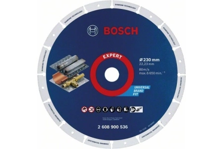 Алмазный диск BOSCH Ф230х22,2мм (2608900536)