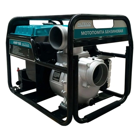 фото мотопомпа бензиновая alteco professional awp150