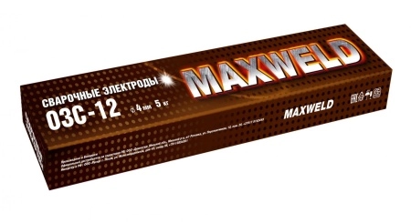 фото электроды maxweld озс-12 4мм 5кг