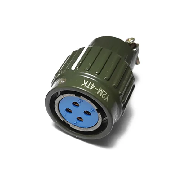 фото вилка кабельная 4х-пиновая y2m-4tj