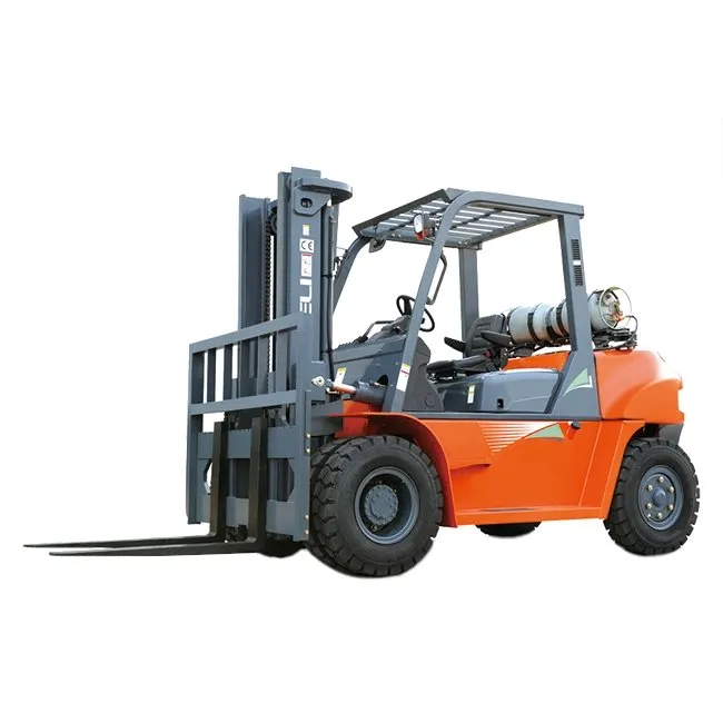 фото газобензиновый погрузчик 7 т heli cpqyd70g