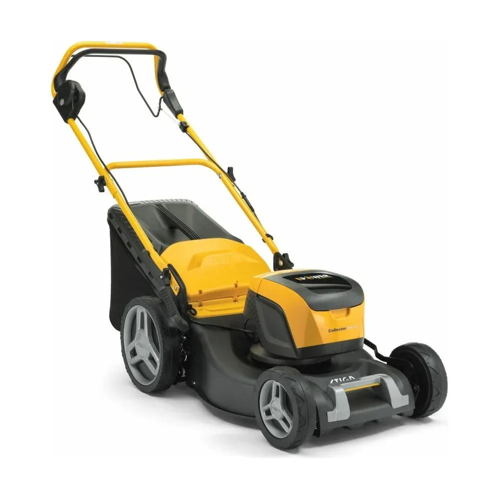 фото аккумуляторная газонокосилка stiga collector 548 s ae