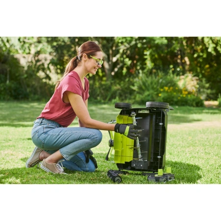фото бесщеточный скарификатор-аэратор ryobi ry18sfx35a-240
