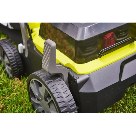 фото бесщеточный скарификатор-аэратор ryobi ry18sfx35a-240
